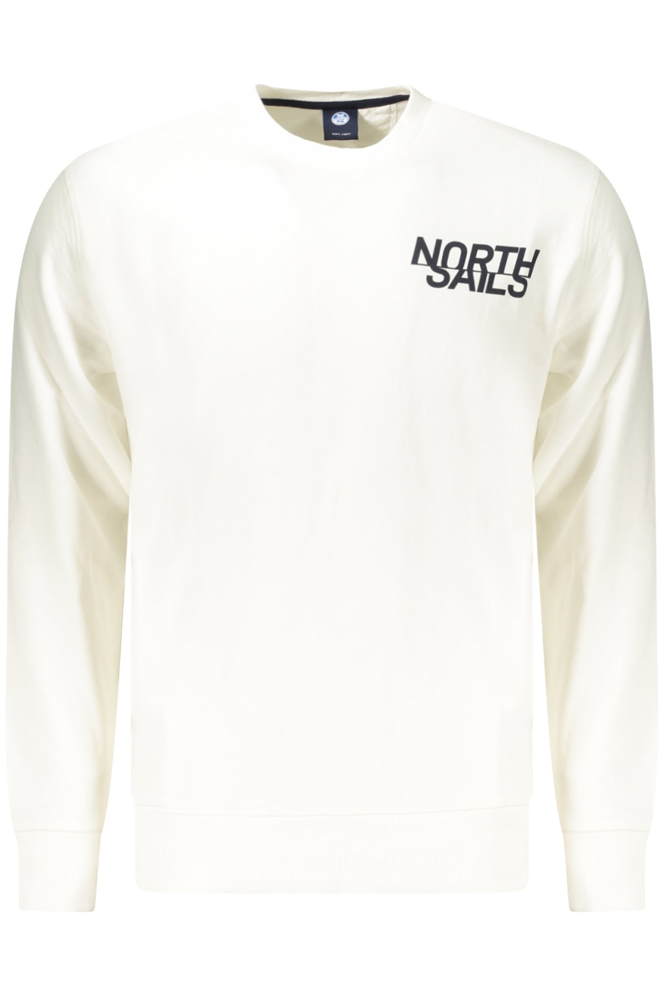 NORTH SAILS FELPA SENZA ZIP UOMO BIANCO