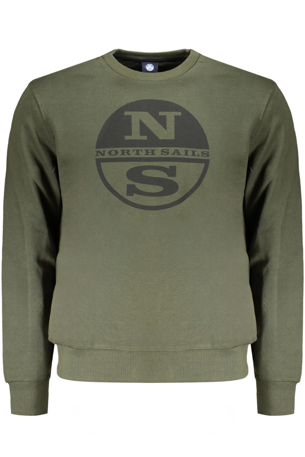 NORTH SAILS FELPA SENZA ZIP UOMO VERDE
