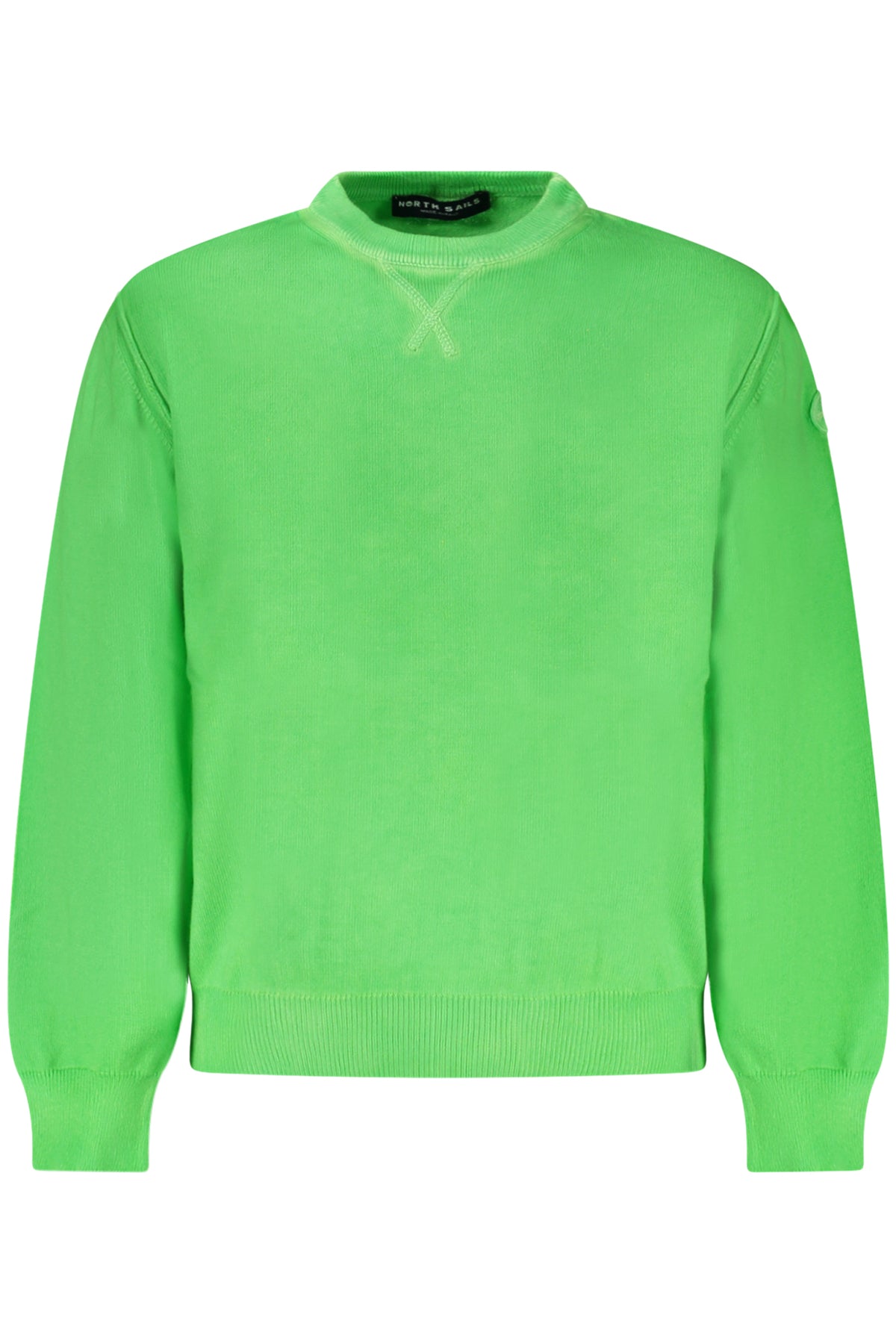 North Sails Maglia Bambino in Cotone Verde 796130000