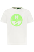 NORTH SAILS T-SHIRT MANICHE CORTE BAMBINO BIANCO