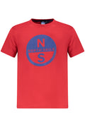 NORTH SAILS T-SHIRT MANICHE CORTE BAMBINO ROSSO