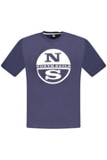 NORTH SAILS T-SHIRT MANICHE CORTE UOMO BLU