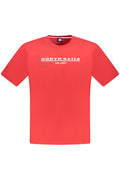 NORTH SAILS T-SHIRT MANICHE CORTE UOMO ROSSO