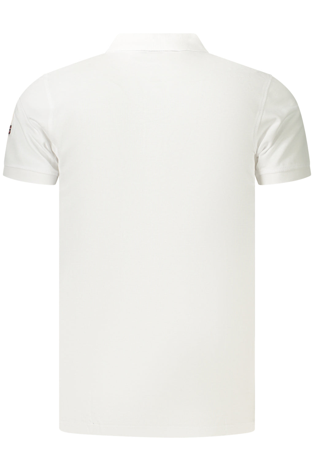 NORWAY 1963 POLO MANICHE CORTE UOMO BIANCO