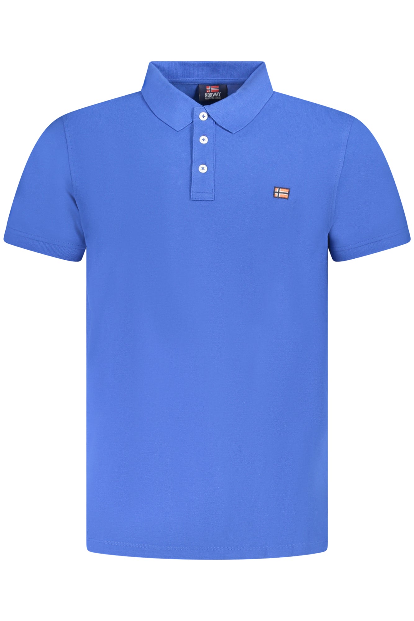 NORWAY 1963 POLO MANICHE CORTE UOMO BLU