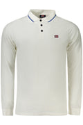 NORWAY 1963 POLO MANICHE LUNGHE UOMO BIANCO