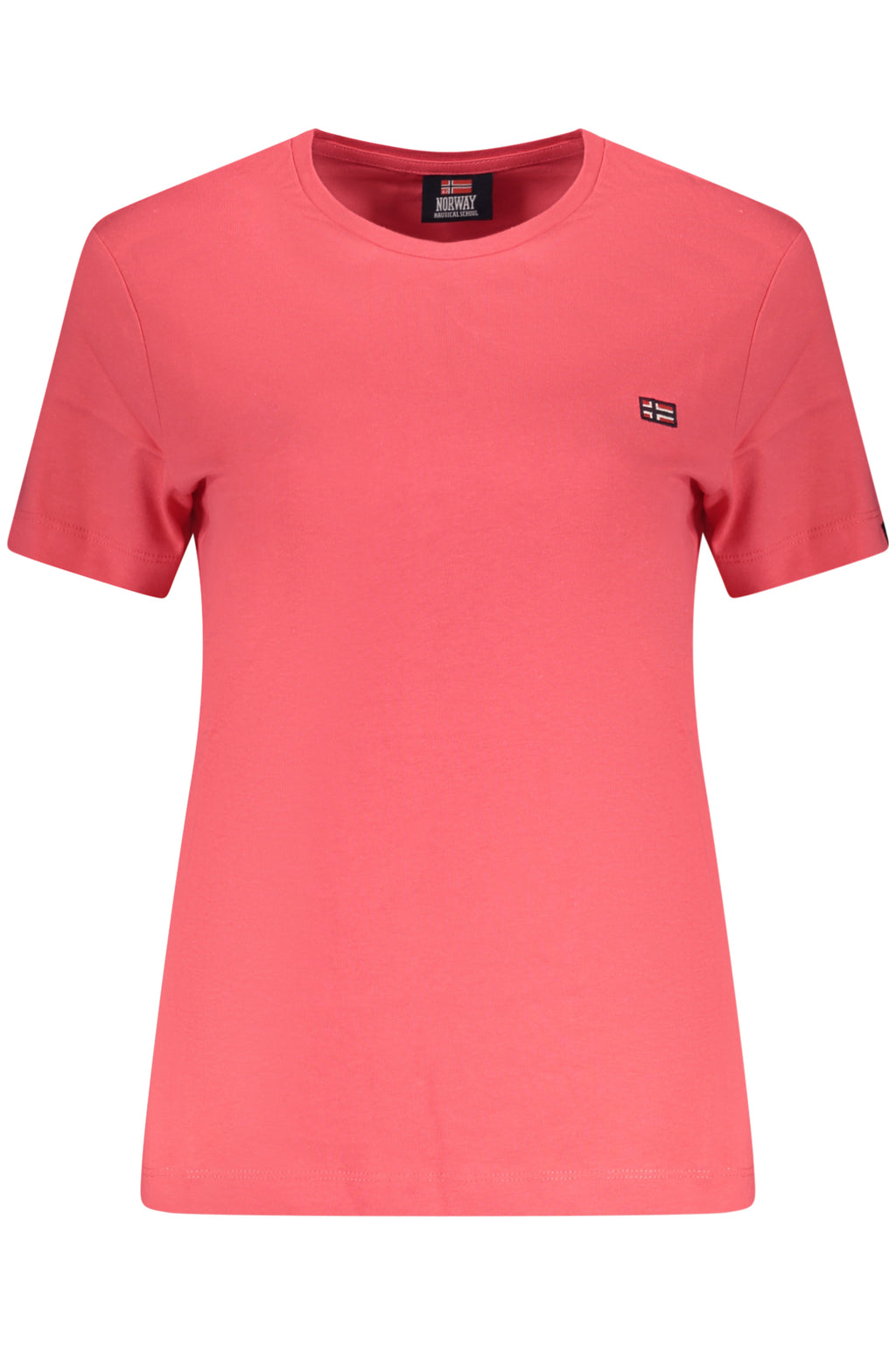 NORWAY 1963 T-SHIRT MANICHE CORTE DONNA ROSA