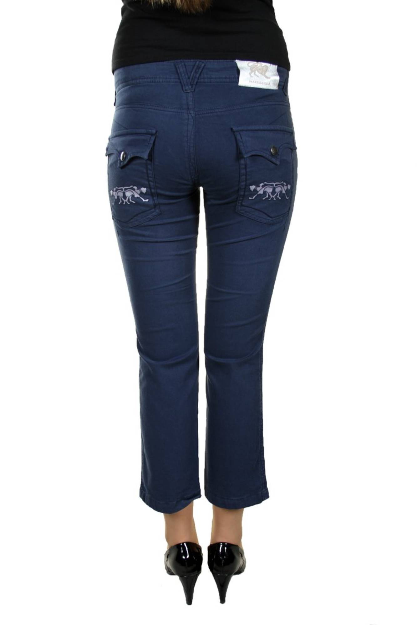 PARASUCO PANTALONE PINOCCHIETTO DONNA BLU