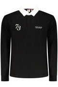 PEPE JEANS POLO MANICHE LUNGHE UOMO NERO