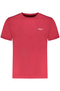PEPE JEANS T-SHIRT MANICHE CORTE UOMO ROSSO