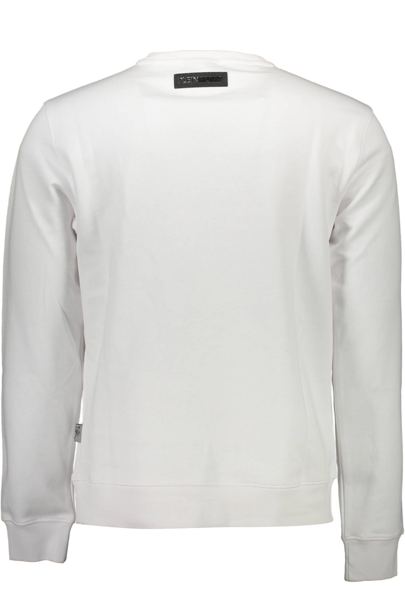 PLEIN SPORT FELPA SENZA ZIP UOMO BIANCO