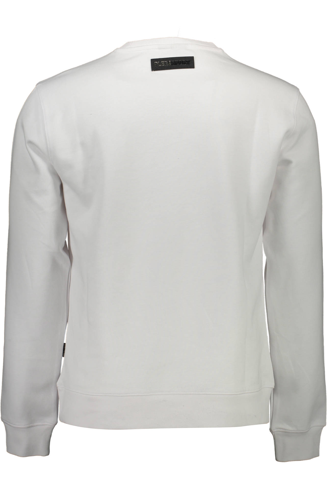 PLEIN SPORT FELPA SENZA ZIP UOMO BIANCO