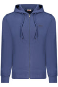 RIFLE FELPA CON ZIP UOMO BLU