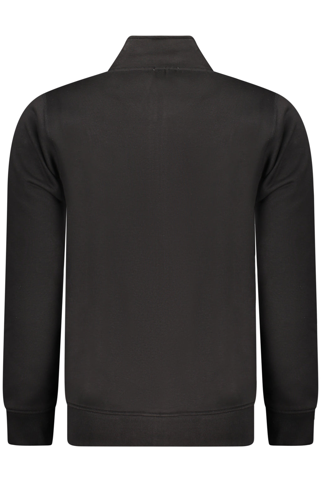 RIFLE FELPA CON ZIP UOMO NERO