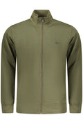 RIFLE FELPA CON ZIP UOMO VERDE