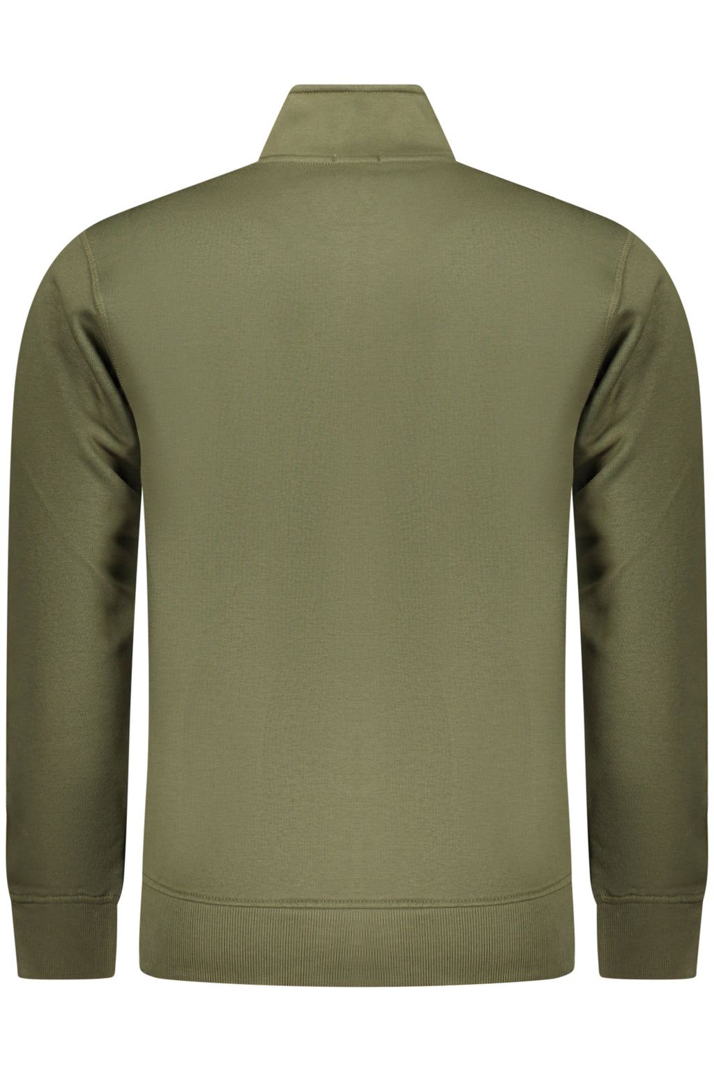 RIFLE FELPA CON ZIP UOMO VERDE