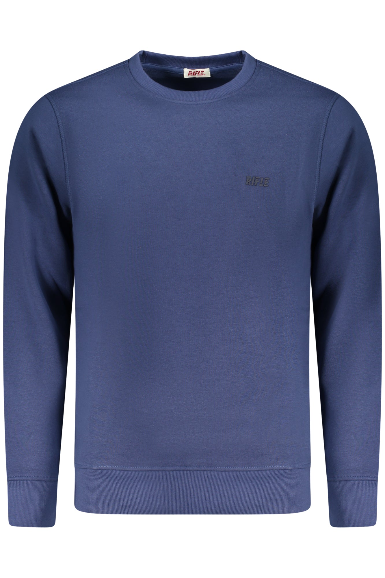 RIFLE FELPA SENZA ZIP UOMO BLU