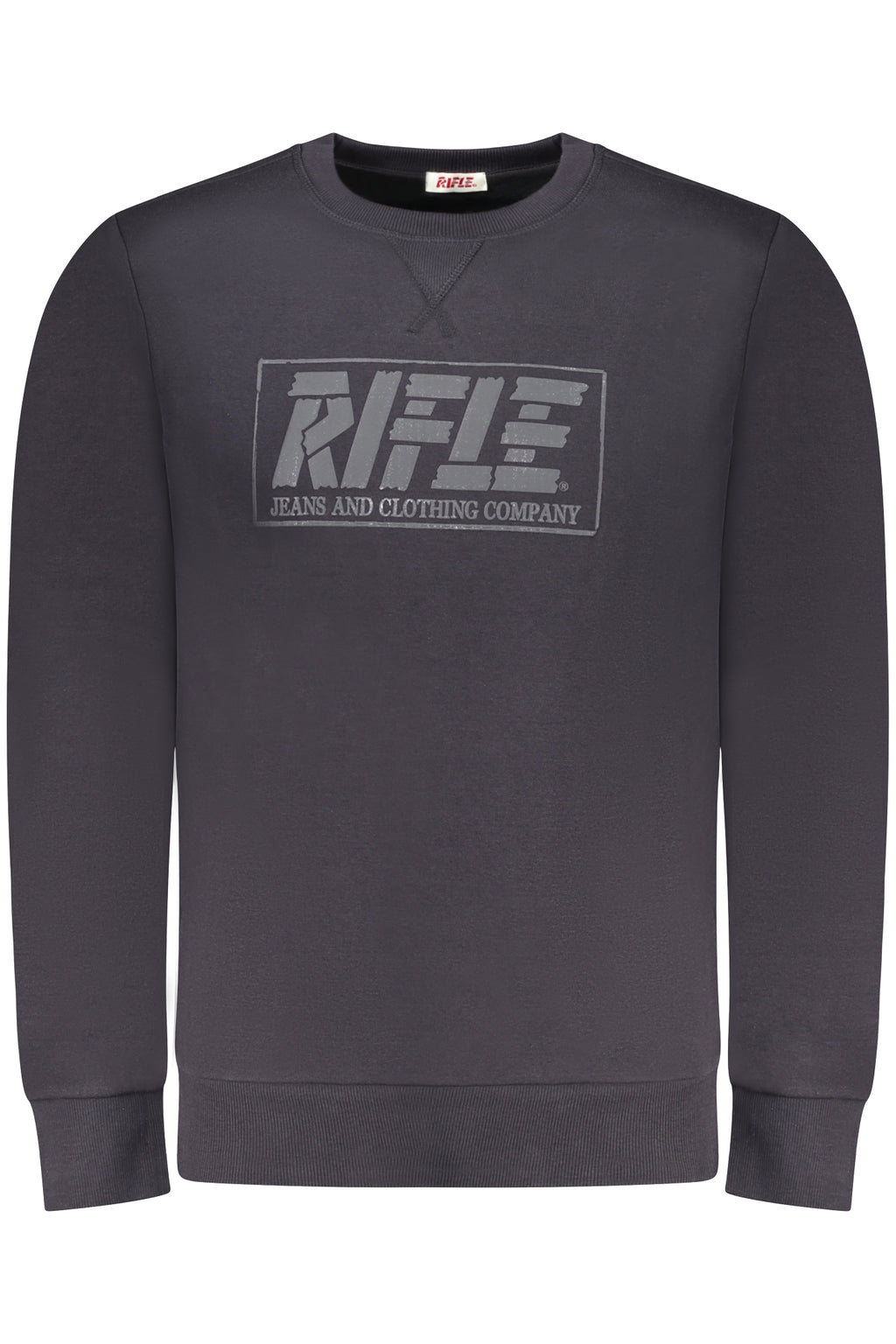 RIFLE FELPA SENZA ZIP UOMO BLU