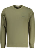 RIFLE FELPA SENZA ZIP UOMO VERDE