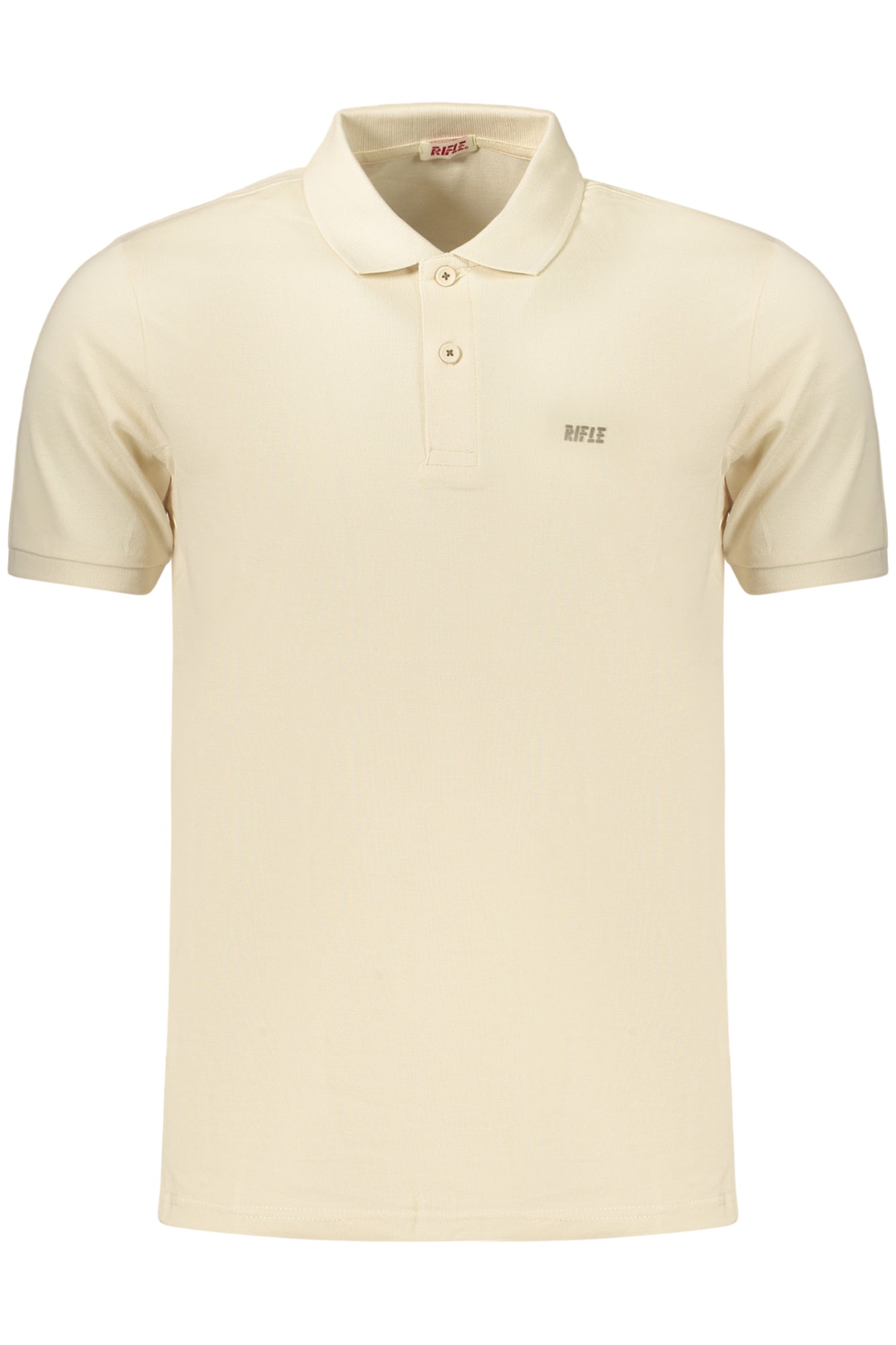 RIFLE POLO MANICHE CORTE UOMO BEIGE