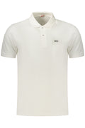 RIFLE POLO MANICHE CORTE UOMO BIANCO