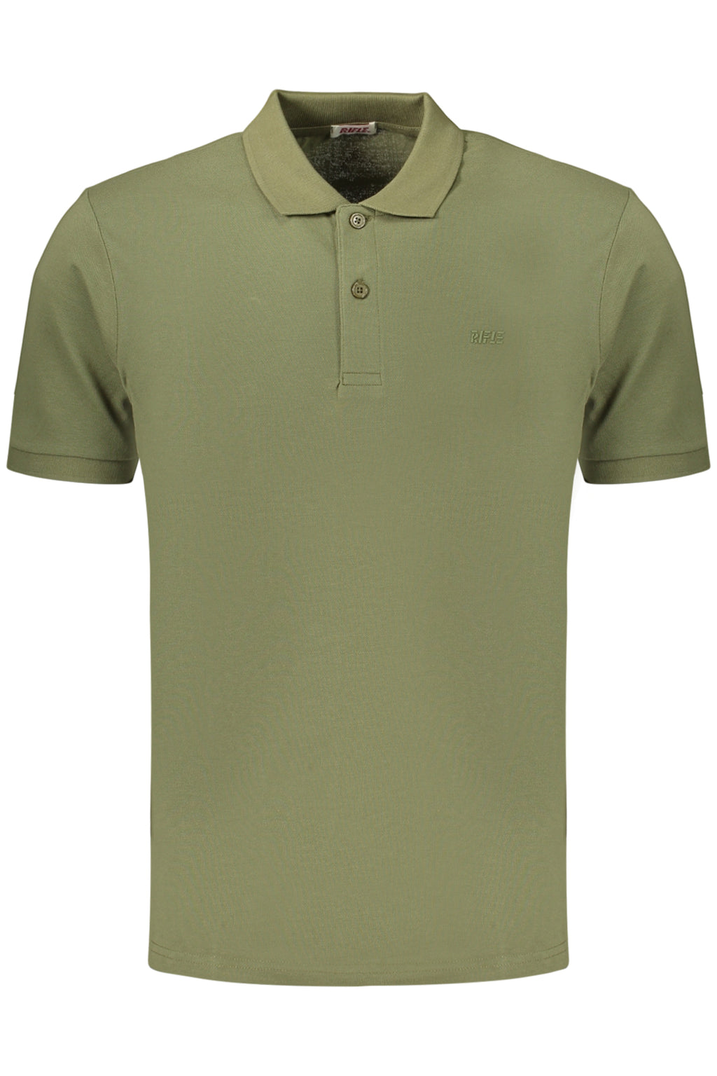 RIFLE POLO MANICHE CORTE UOMO VERDE