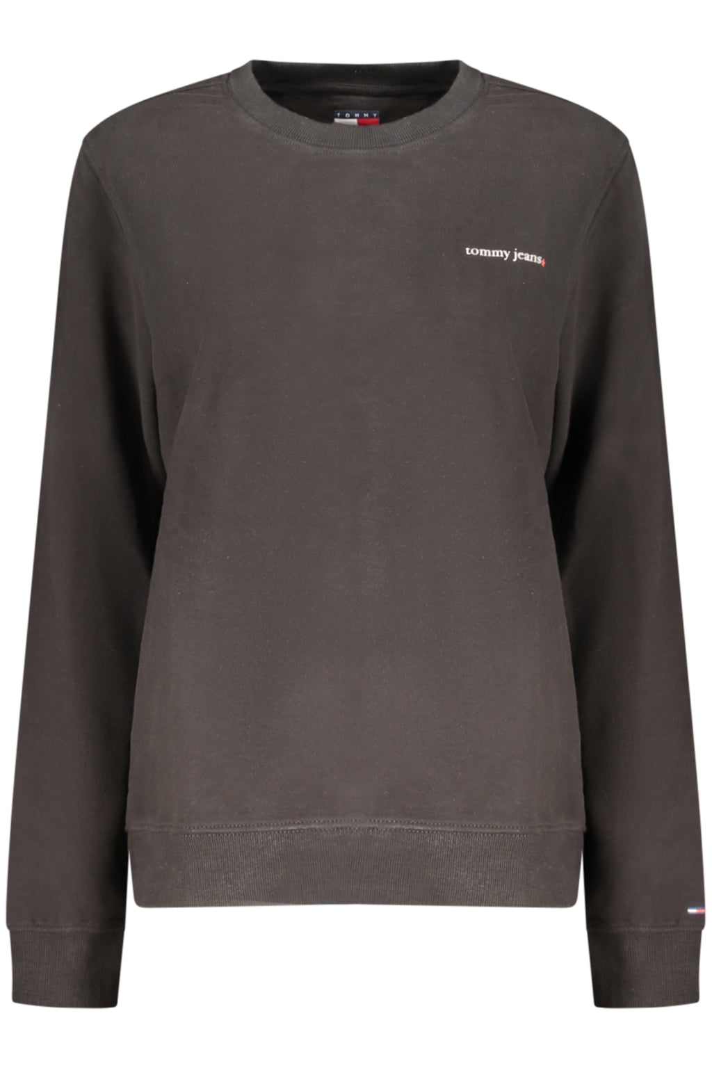 TOMMY HILFIGER FELPA SENZA ZIP DONNA NERO
