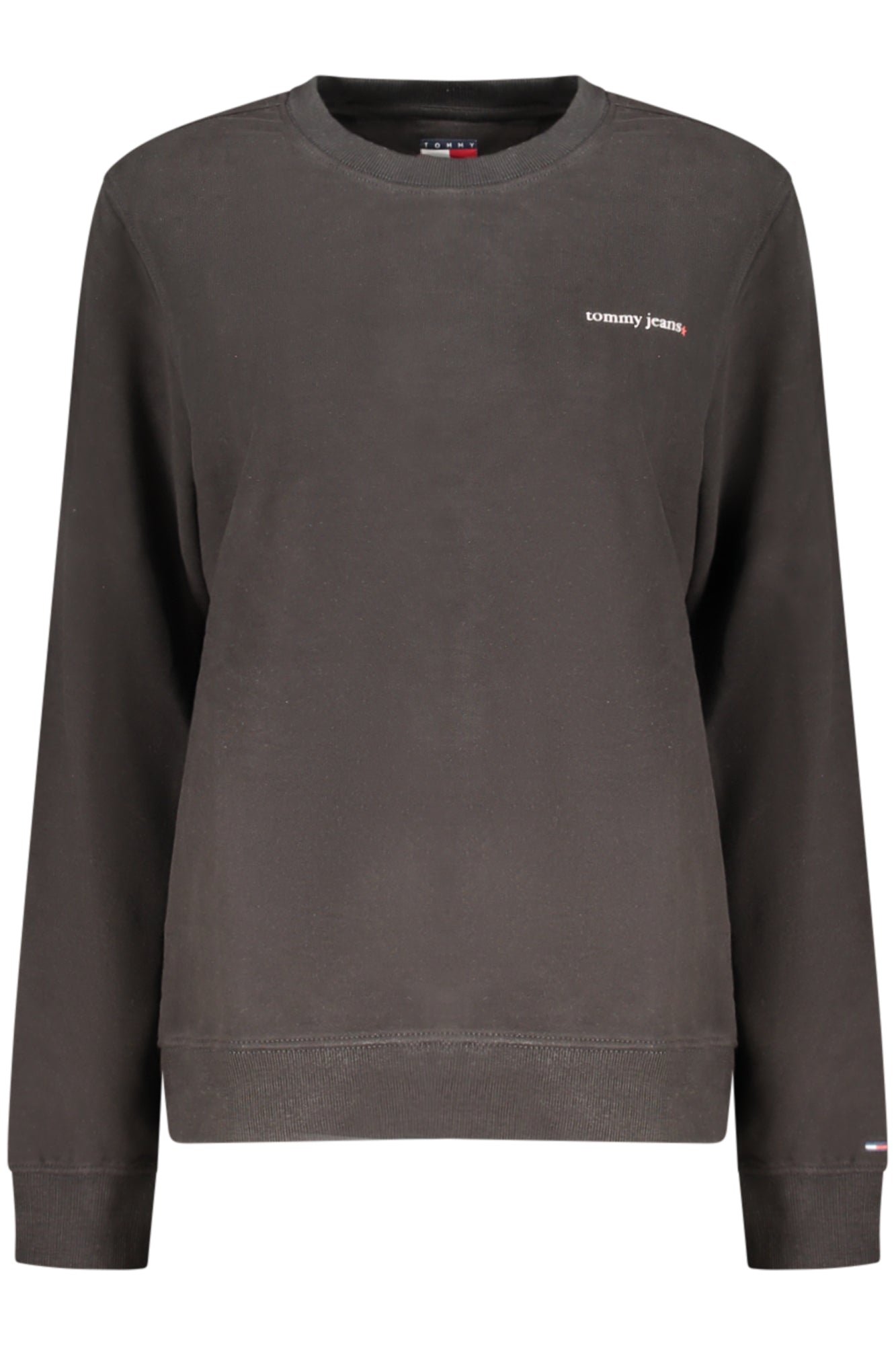 TOMMY HILFIGER FELPA SENZA ZIP DONNA NERO