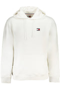 Tommy Hilfiger Felpa Uomo in Cotone Bianco DM0DM17988