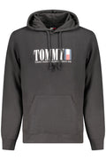 TOMMY HILFIGER FELPA SENZA ZIP UOMO NERO