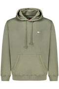 TOMMY HILFIGER FELPA SENZA ZIP UOMO VERDE