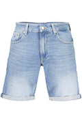 TOMMY HILFIGER JEANS SHORT UOMO AZZURRO