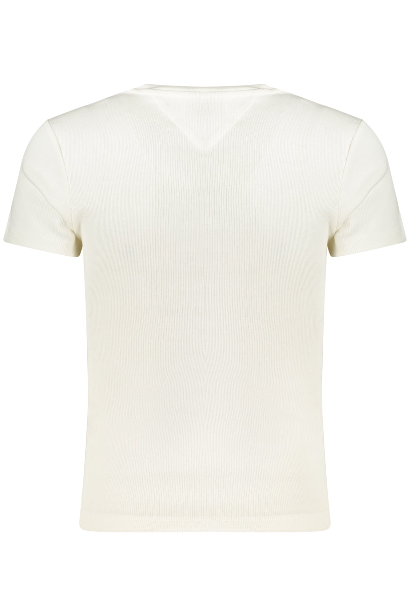 TOMMY HILFIGER T-SHIRT MANICHE CORTE DONNA BIANCO