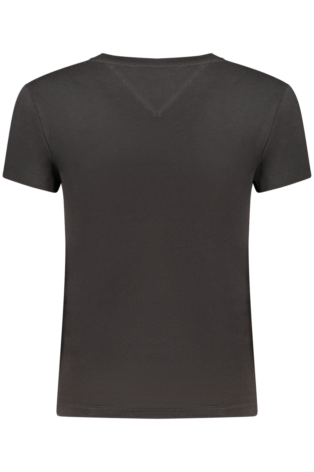 TOMMY HILFIGER T-SHIRT MANICHE CORTE DONNA NERO