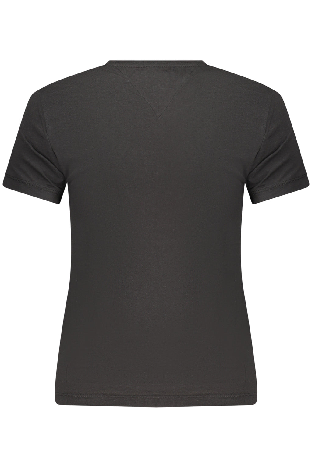 TOMMY HILFIGER T-SHIRT MANICHE CORTE DONNA NERO