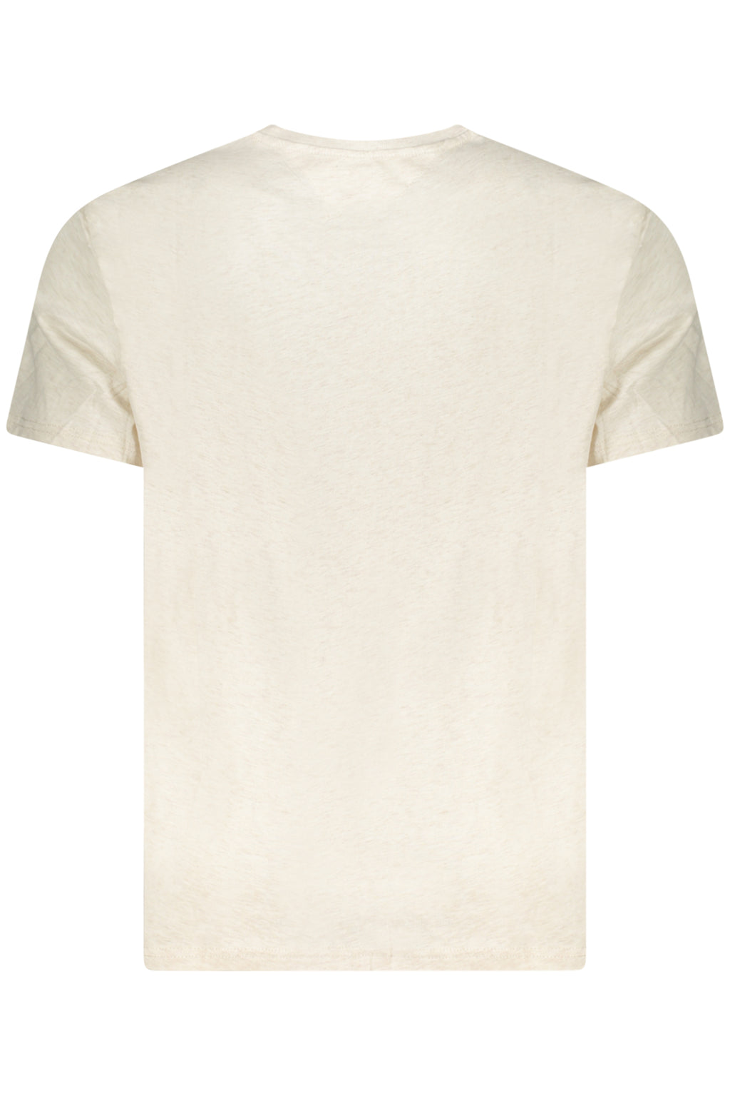 TOMMY HILFIGER T-SHIRT MANICHE CORTE UOMO BEIGE