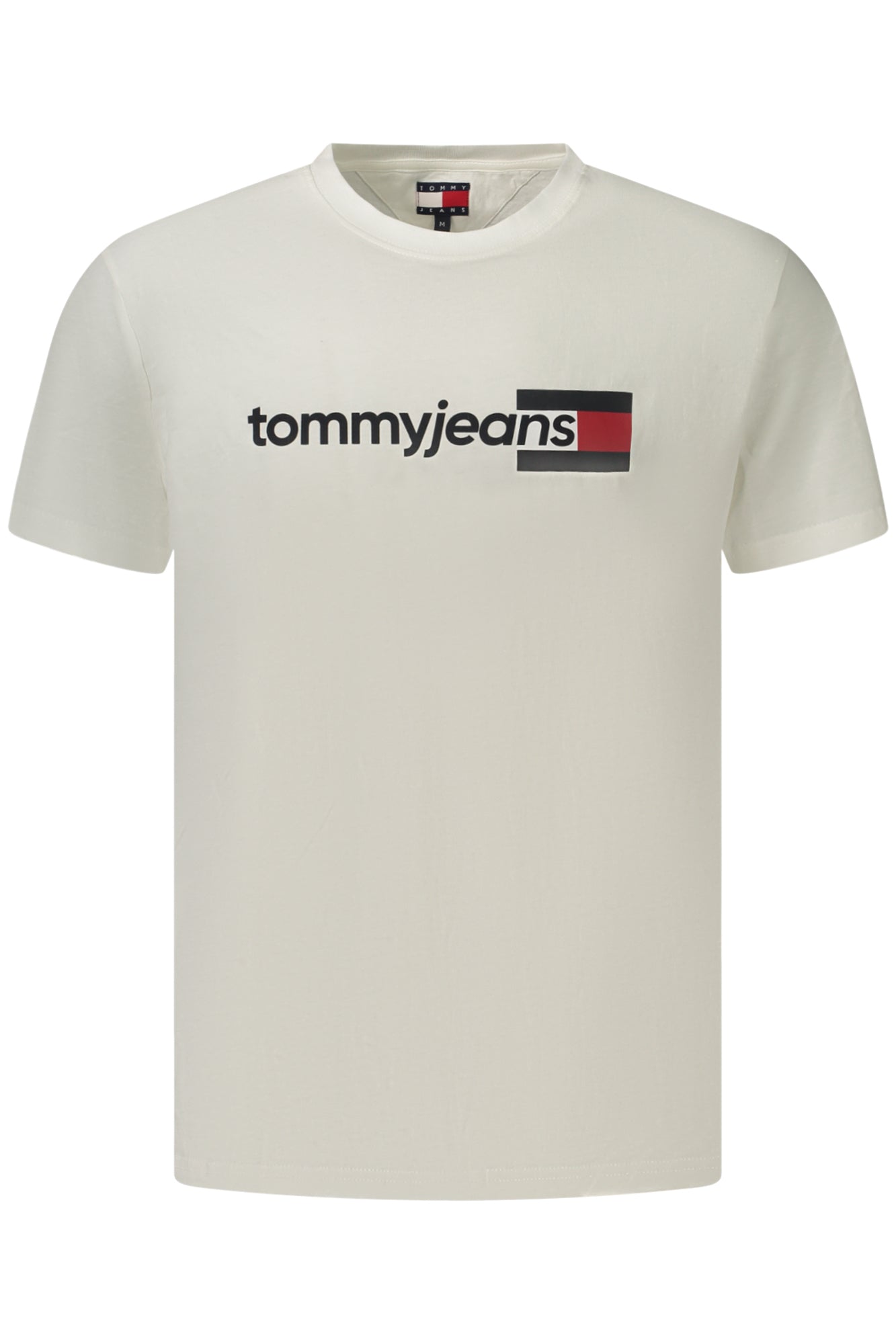 TOMMY HILFIGER T-SHIRT MANICHE CORTE UOMO BIANCO