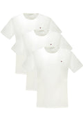 TOMMY HILFIGER T-SHIRT MANICHE CORTE UOMO BIANCO