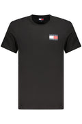 TOMMY HILFIGER T-SHIRT MANICHE CORTE UOMO NERO
