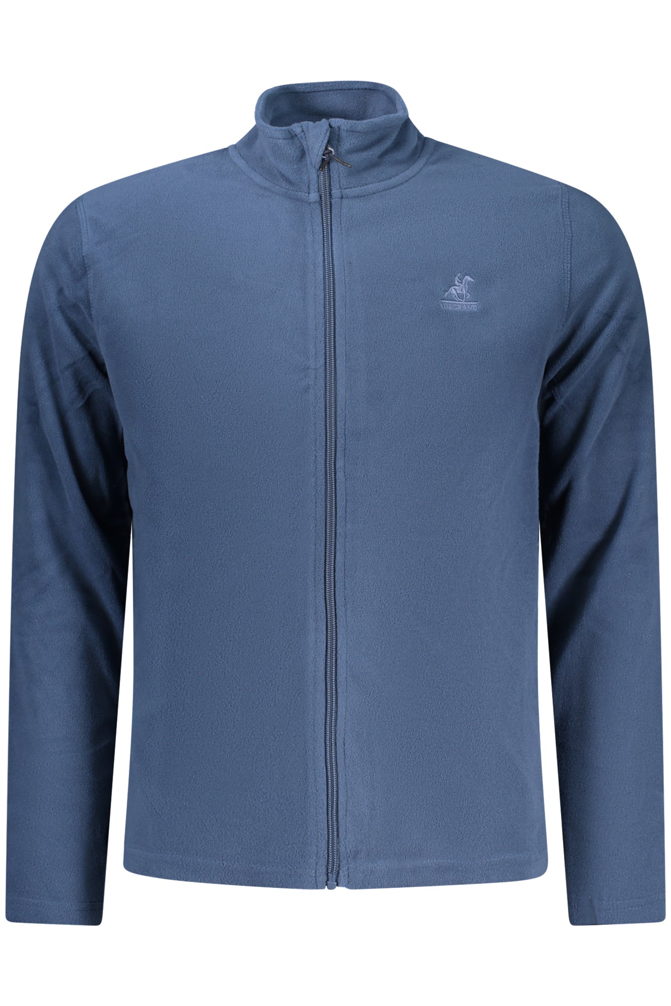 U.S. GRAND FELPA CON ZIP UOMO BLU