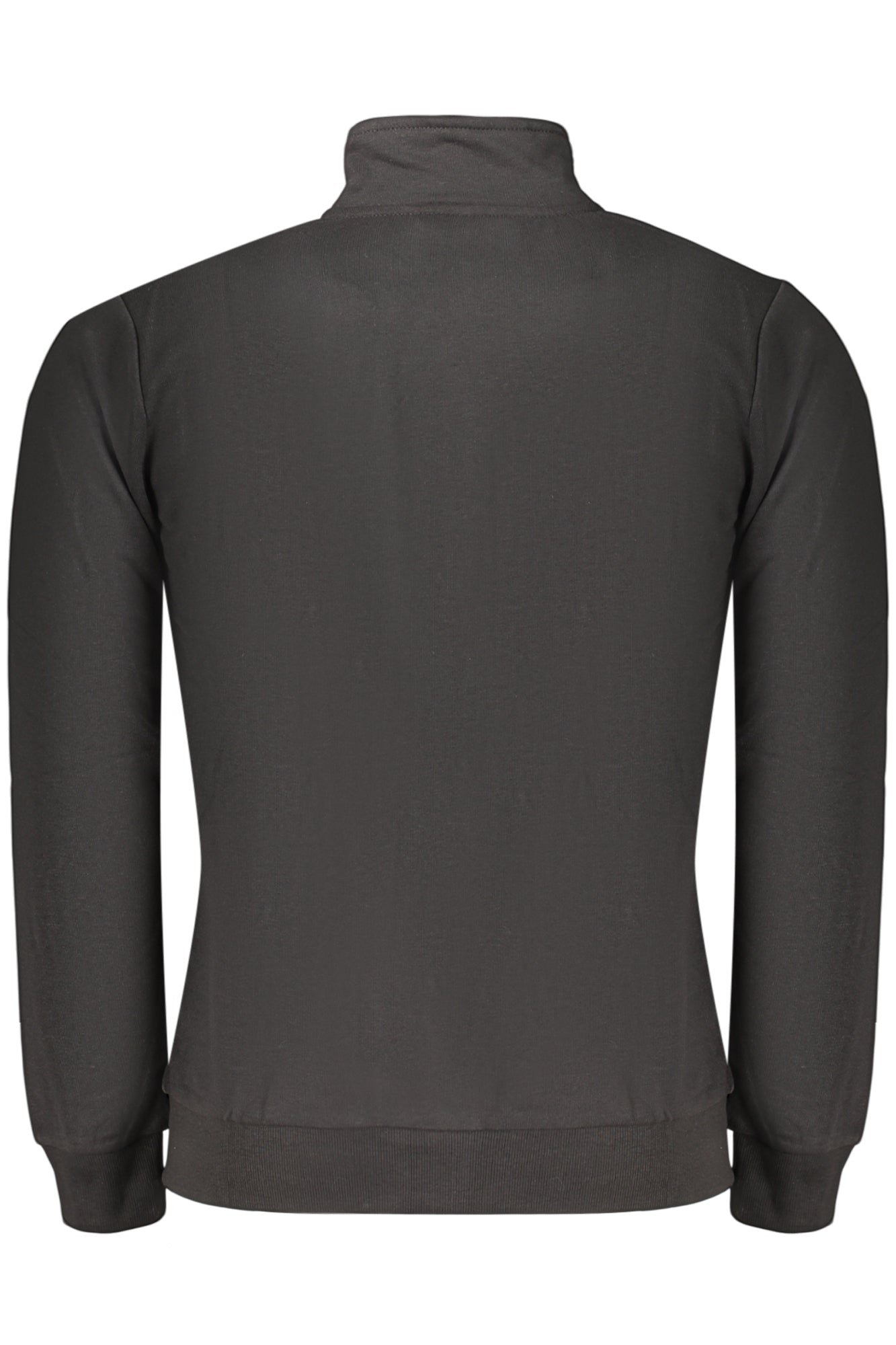 U.S. GRAND FELPA CON ZIP UOMO NERO