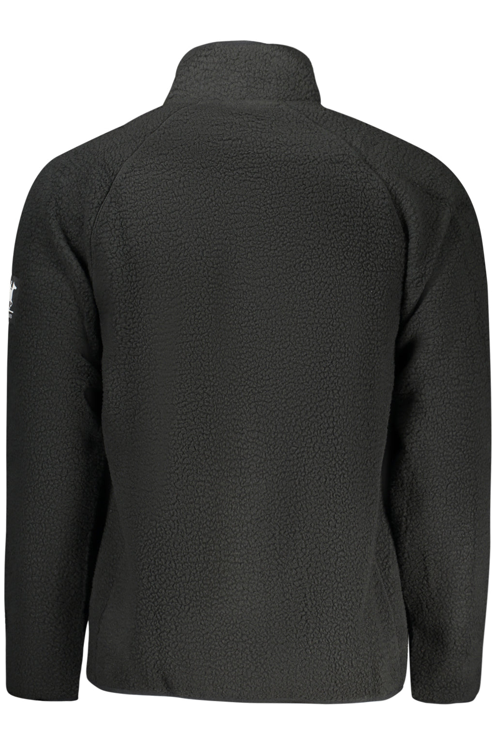 U.S. GRAND FELPA CON ZIP UOMO NERO