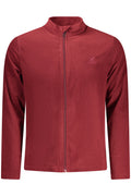 U.S. GRAND FELPA CON ZIP UOMO ROSSO