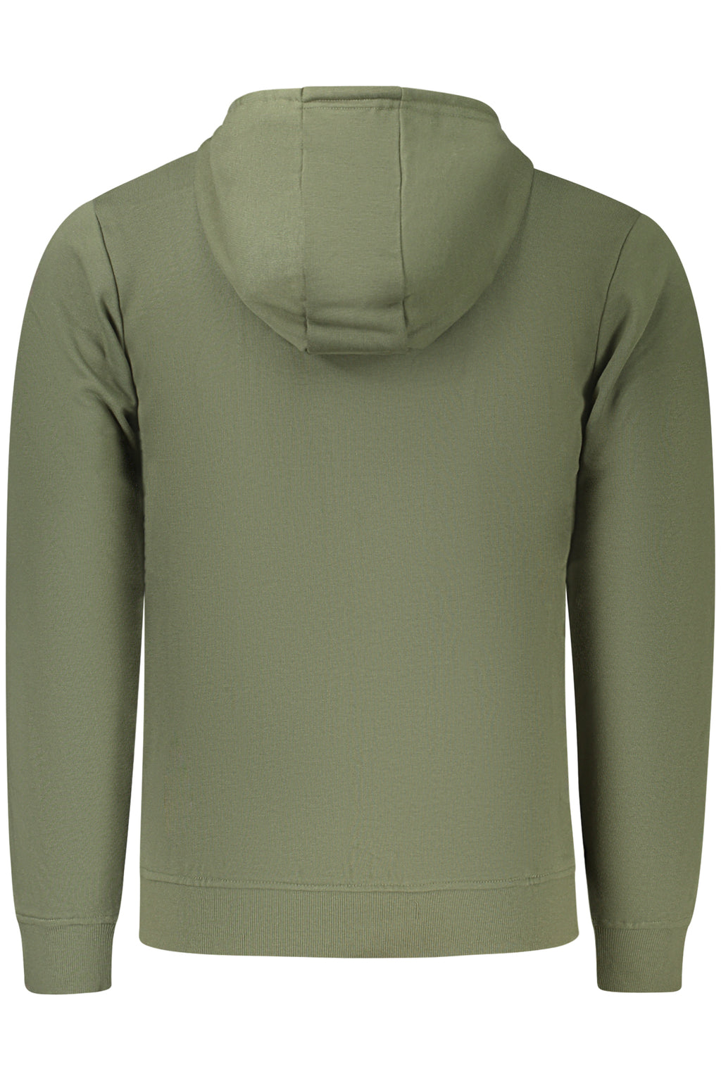 U.S. GRAND FELPA CON ZIP UOMO VERDE