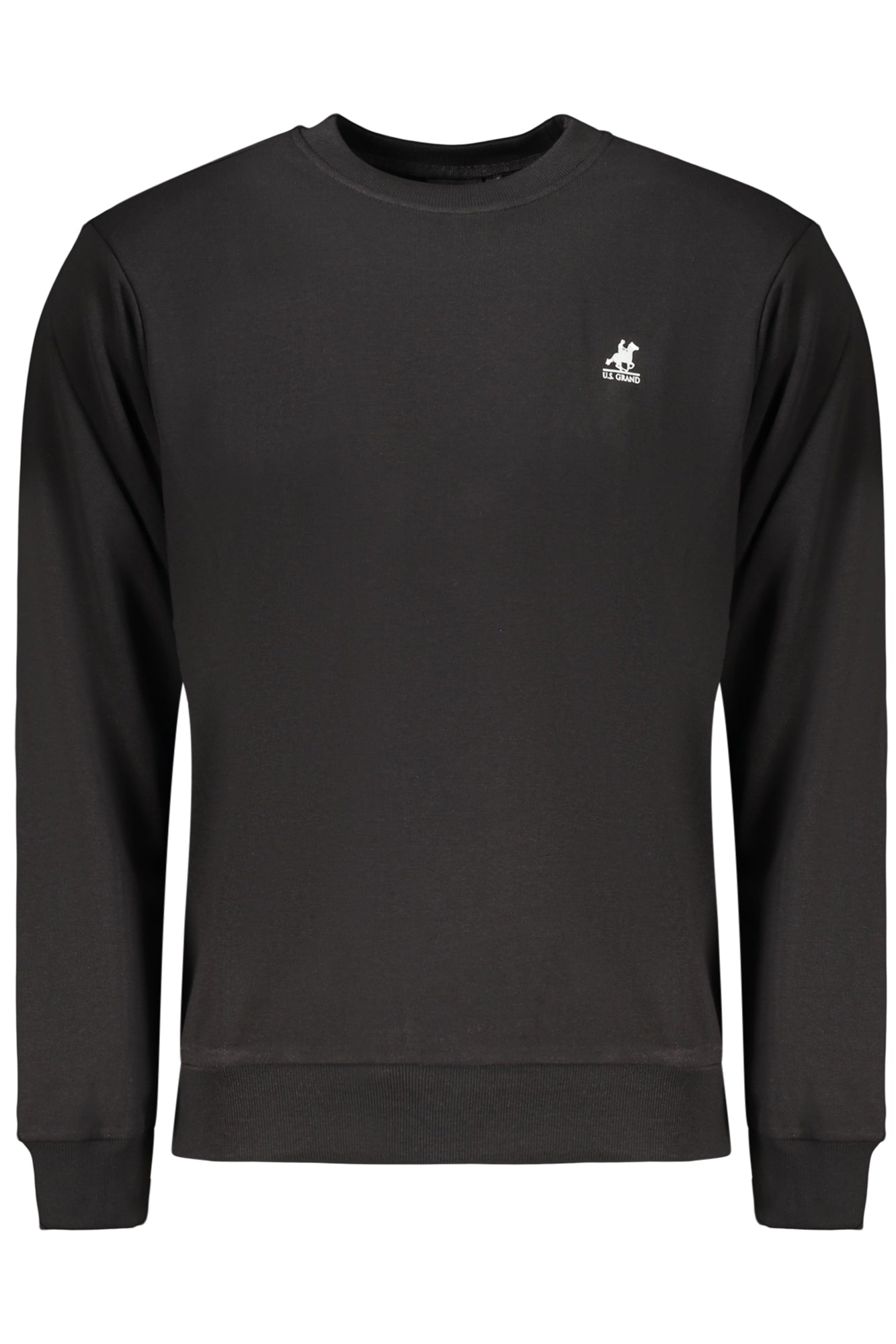U.S. GRAND FELPA SENZA ZIP UOMO NERO
