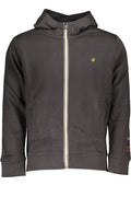 U.S. GRAND FELPA CON ZIP UOMO GRIGIO