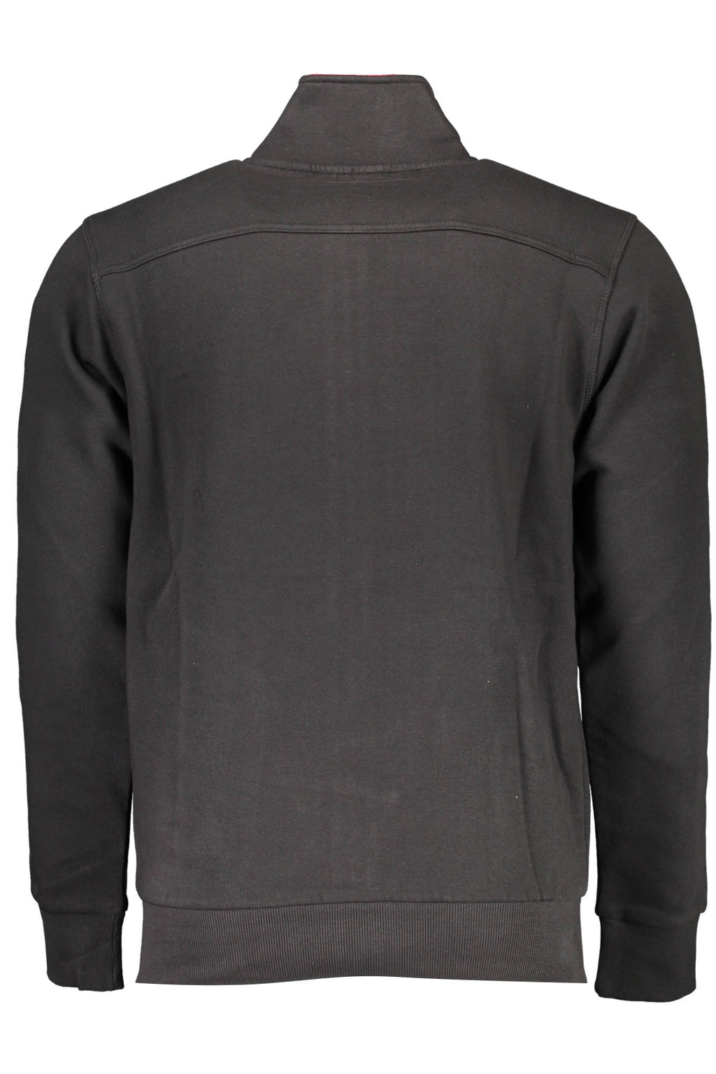 U.S. GRAND FELPA CON ZIP UOMO NERO
