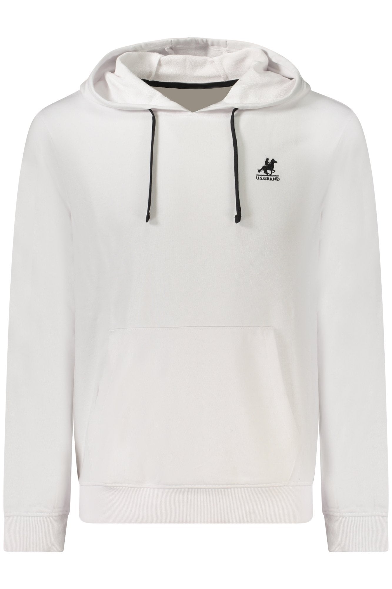 U.S. GRAND FELPA SENZA ZIP UOMO BIANCO