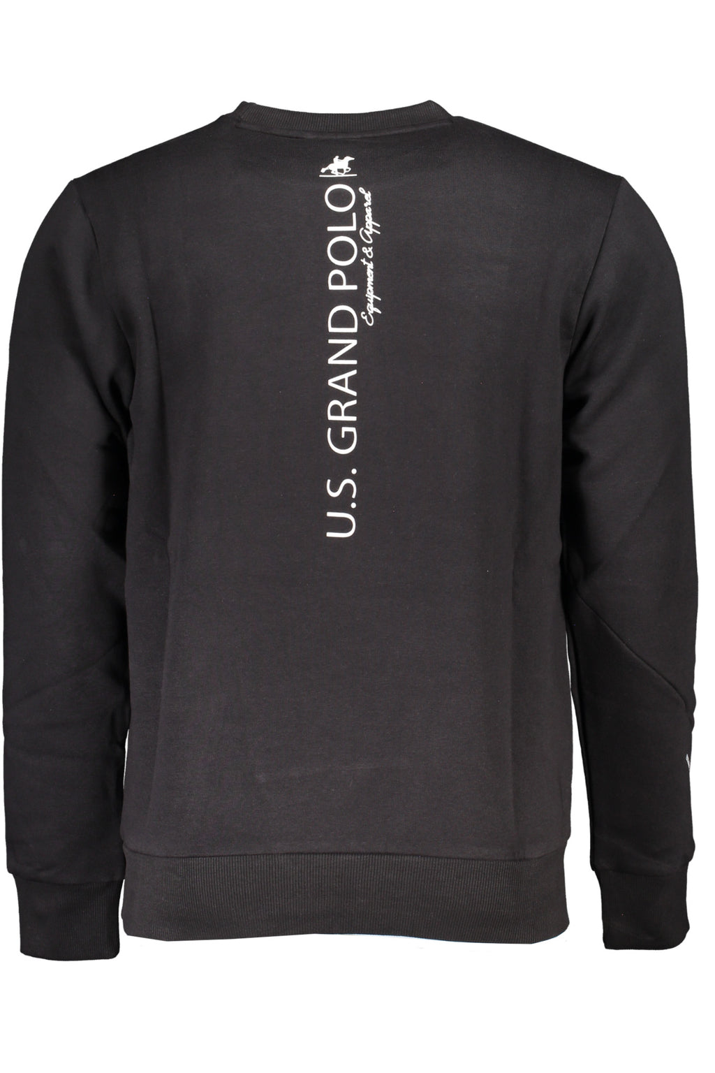 U.S. GRAND FELPA SENZA ZIP UOMO NERO