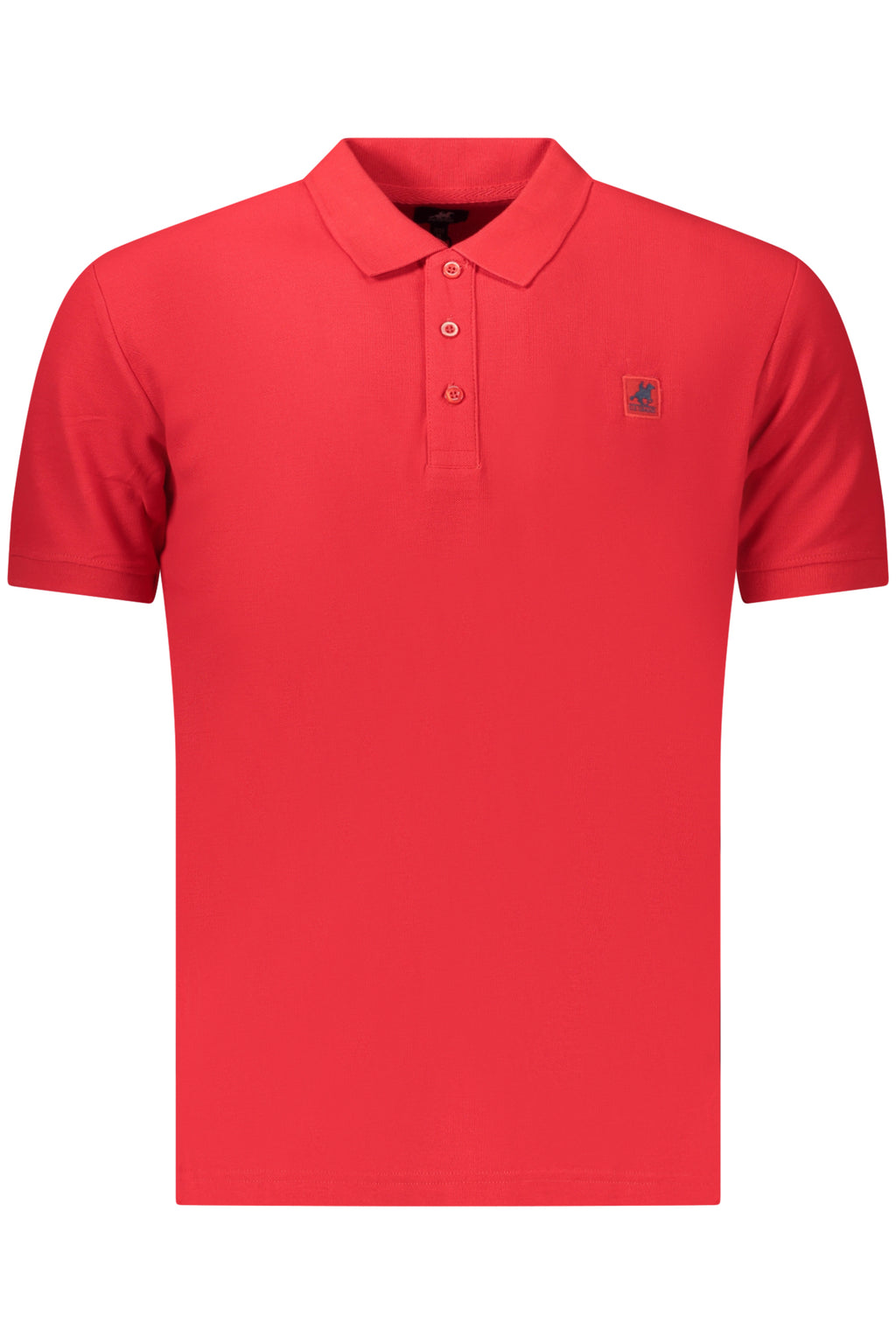 U.S. GRAND POLO MANICHE CORTE UOMO ROSSO